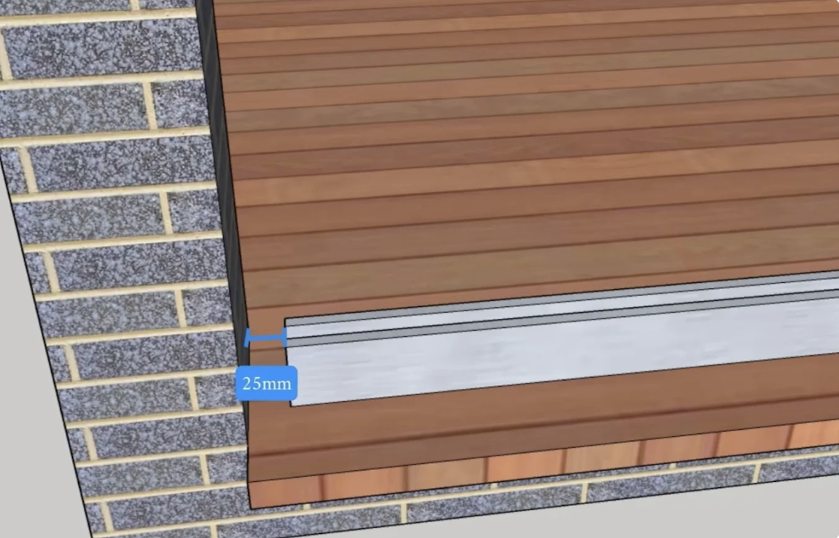 Allowing for tolerance in glass balustrade measurements