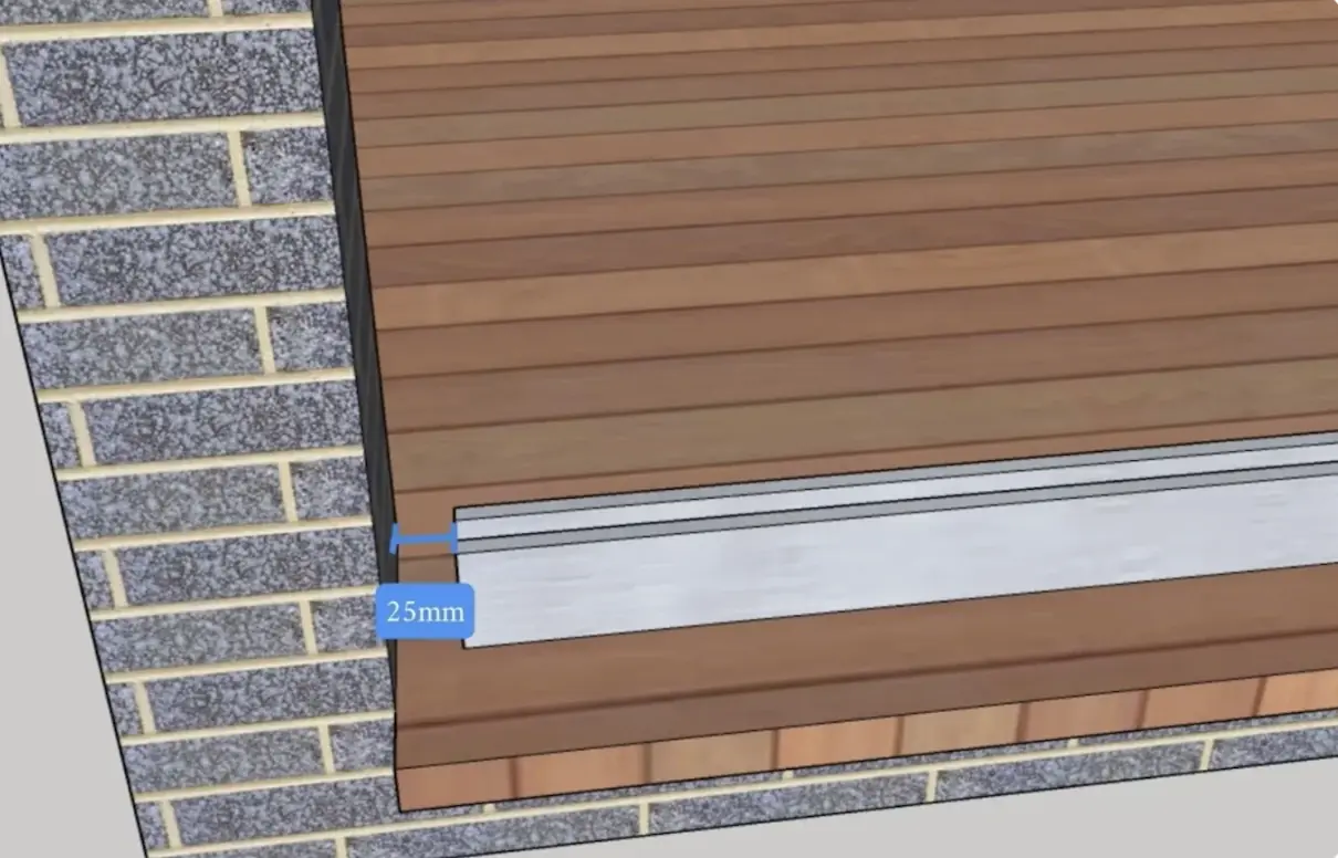 Allowing for tolerance in glass balustrade measurements
