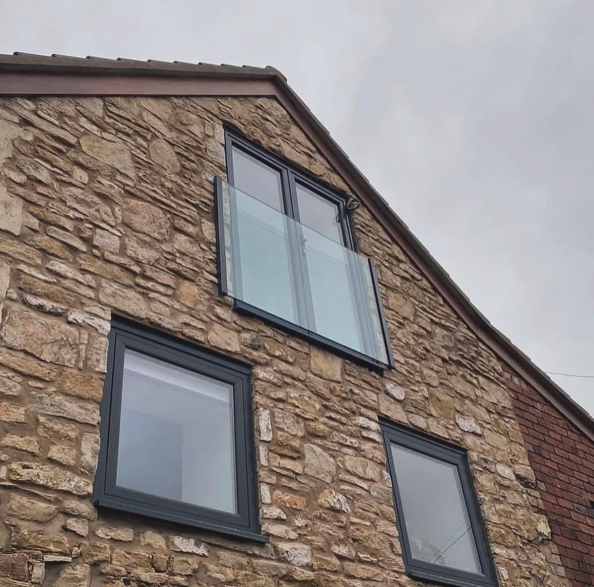 Glass Juliet balcony project