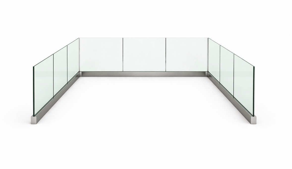 Frameless Glass Balustrade Kit