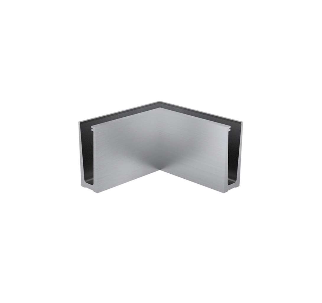Slim-Loc internal corner aluminium